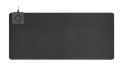 DELTACO Musemåtte med trådløs QI opladning,  (900x400x4mm)