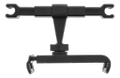 DELTACO Nakkestøttebeslag til telefoner og tablets, 360° rotation, sort (ARM-273)
