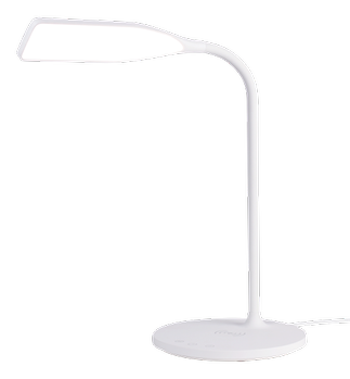 DELTACO LED Bordlampe med trådløs QI opladning,  360lm (DELO-0400)