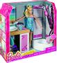 MATTEL Barbie Deluxe Badeværelse m/ Dukke (887961053661)