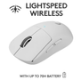 LOGITECH G PRO X Superlight Wireless Gaming Mouse - Hvid (910-005943)