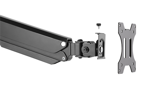 DELTACO Bordbeslag til 1 skærm m/fjeder - 17-32" (ARM-0350)