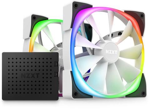 NZXT Aer RGB 2 - 140mm Twin Starter Pack White (HF-2814C-DW)