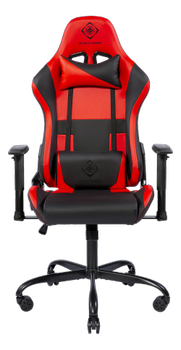 DELTACO Gaming DC210R Gaming Stol - PU-læder - Sort/Rød (GAM-096-R)