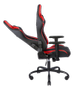 DELTACO Gaming DC210R Gaming Stol - PU-læder - Sort/Rød (GAM-096-R)