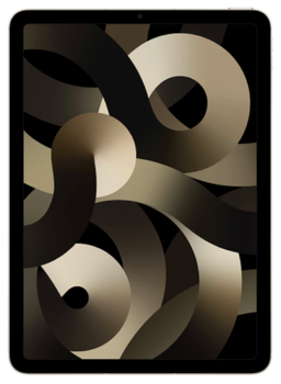 APPLE iPad Air 5. Gen. (2022) - 256GB - WiFi + 5G Cellular - Starlight (MM743KN/A)