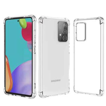 Amicom Beskyttelses cover til Galaxy A52, Super Slim TPU, transparent (111185)
