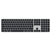 APPLE Magic Keyboard med Touch ID og numeriske taster – Black Keys - Sort - Dansk