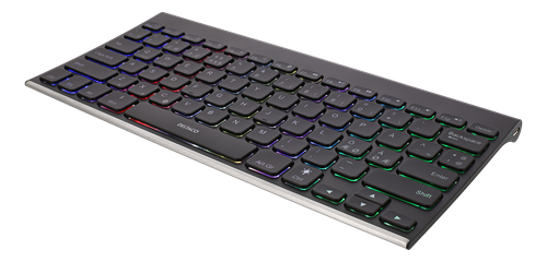 DELTACO TB-630 Mini Tastatur - RGB lys (7 farver) - Nordisk (TB-630)