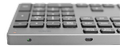 DELTACO Trådløst Slim Office Tastatur - low-profile - aluminum - nordisk (TB-802)