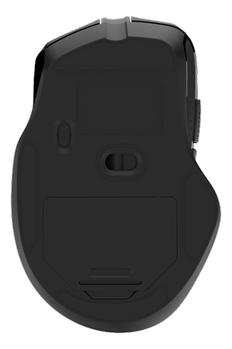 DELTACO Trådløs Optisk Mus - Silent - 6 knapper - Sort (MS-802)