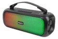 STREETZ Boombox Bluetooth Højttaler - LED lys - Sort