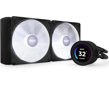 NZXT Kraken Elite RGB 280mm Liquid CPU Black (RL-KR28E-B1)