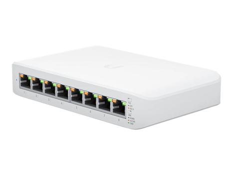 UBIQUITI UniFi Switch Lite 8 - 8 x 10/ 100/ 1000 (4 PoE+) 60W (USW-Lite-8-PoE)
