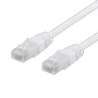 DELTACO Netværkskabel Cat6 U/UTP RJ45 - 2m - Hvid