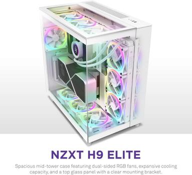 NZXT H9 Elite - Hvid - Kabinet - Miditower (CM-H91EW-01)