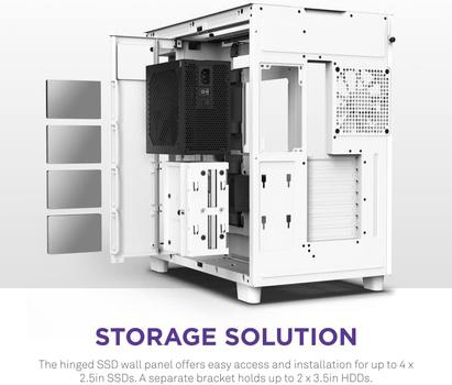 NZXT H9 Elite - Hvid - Kabinet - Miditower (CM-H91EW-01)