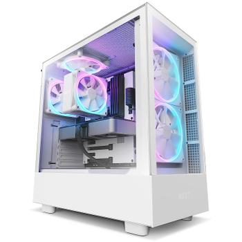 NZXT T120 RGB CPU Køler - 120mm - Hvid (RC-TR120-W1)
