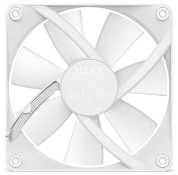 NZXT F120 RGB Core 3-pack & RGB Controller - White - Kabinet køler - 120mm - Hvid med RGB - 34 dBA (RF-C12TF-W1)