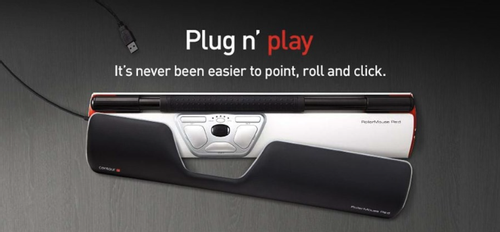 CONTOUR DESIGN RollerMouse Red (RM-RED)