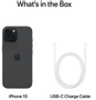 APPLE iPhone 15 256GB - Black (MTP63QN/A)