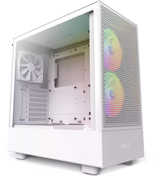 NZXT H5 Flow RGB - Hvid - Kabinet - Miditower (CC-H51FW-R1)