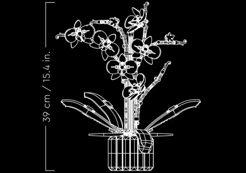 LEGO Icons Orkidé - 10311 (10311)