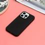 Amicom Beskyttelses cover til iPhone 15 Pro, Super Slim TPU, Sort (AM-9581)