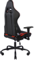 DELTACO Gaming DC210R Gaming Stol - PU-læder - Sort/Rød (GAM-096-R)