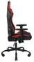 DELTACO Gaming DC210R Gaming Stol - PU-læder - Sort/Rød (GAM-096-R)