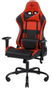 DELTACO Gaming DC210R Gaming Stol - PU-læder - Sort/Rød (GAM-096-R)