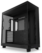 NZXT H6 Flow Compact Dual Chamber - Matte Black - Kabinet - Miditower - Sort