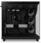 NZXT H6 Flow Compact Dual Chamber - Matte Black - Kabinet - Miditower - Sort (CC-H61FB-01)