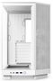 NZXT H6 Flow Compact Dual Chamber with RGB - Matte White - Kabinet - Miditower - Hvid (CC-H61FW-R1)