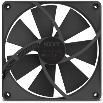 NZXT F140P - 140mm - Sort - Single - Kabinet Køler (RF-P14SF-B1)