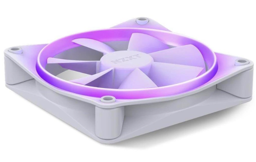 NZXT F140 RGB - 140mm - Hvid - Single - Kabinet Køler (RF-R14SF-W1)