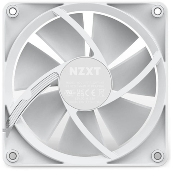 NZXT F140 RGB - 140mm - Hvid - Single - Kabinet Køler (RF-R14SF-W1)