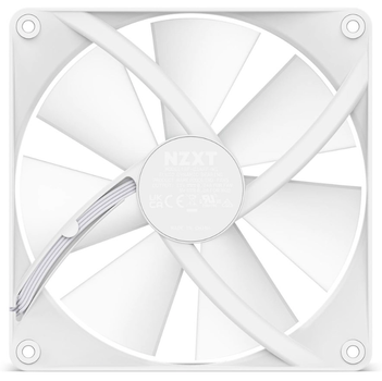 NZXT F140 RGB Core Fan 140mm, White (RF-C14SF-W1)