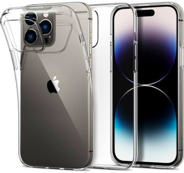Amicom Beskyttelses cover til iPhone 14 PRO MAX, Super Slim TPU, transparent (5903396163852)