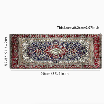 Amicom Musemåtte - Orientalsk Tæppe Design - 90x40 cm (AM-2371844018)