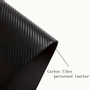 Amicom Musemåtte - PVC læder - Carbon look - 90x45cm (AM-3738748453)