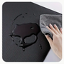 Amicom Musemåtte - PVC læder - Carbon look - 90x45cm (AM-3738748453)