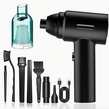 Amicom Air Duster Vacuum 2-in-1 - Trådløs støvblæser / mini støvsuger (AM-AIR0015)