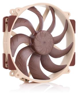 NOCTUA NF-A14x25r G2 - Kabinet køler - 140mm - Brun - 24 dBA (NF-A14x25r G2 PWM)
