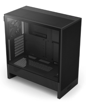 NZXT H5 Flow (2024) - Black - Kabinet - Miditower - Sort (CC-H52FB-01)