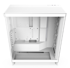 NZXT H7 Flow (2024) - All White - Kabinet - Miditower - Hvid (CM-H72FW-01)
