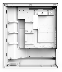 NZXT H7 Flow (2024) - All White - Kabinet - Miditower - Hvid (CM-H72FW-01)