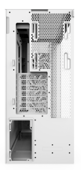 NZXT H7 Flow (2024) - All White - Kabinet - Miditower - Hvid (CM-H72FW-01)