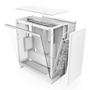 NZXT H7 Flow (2024) - All White - Kabinet - Miditower - Hvid (CM-H72FW-01)