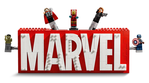 LEGO Marvel Super Heroes MARVEL-logo og minifigurer - 76313 (76313)